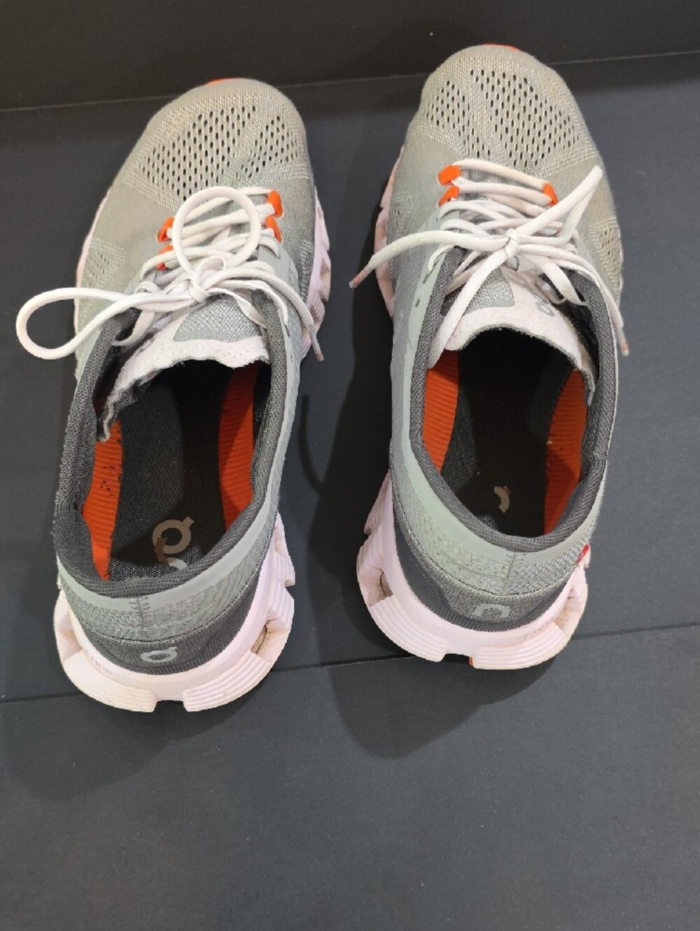 On Running Cloud X 2 Women's Athletic Shoes in Sage with Pink Accents Size 10 - Picture 11 of 13